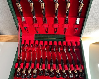 Alfred Haddad Cutlery Set 18 Pieces Jezzine Phoenix Firebird