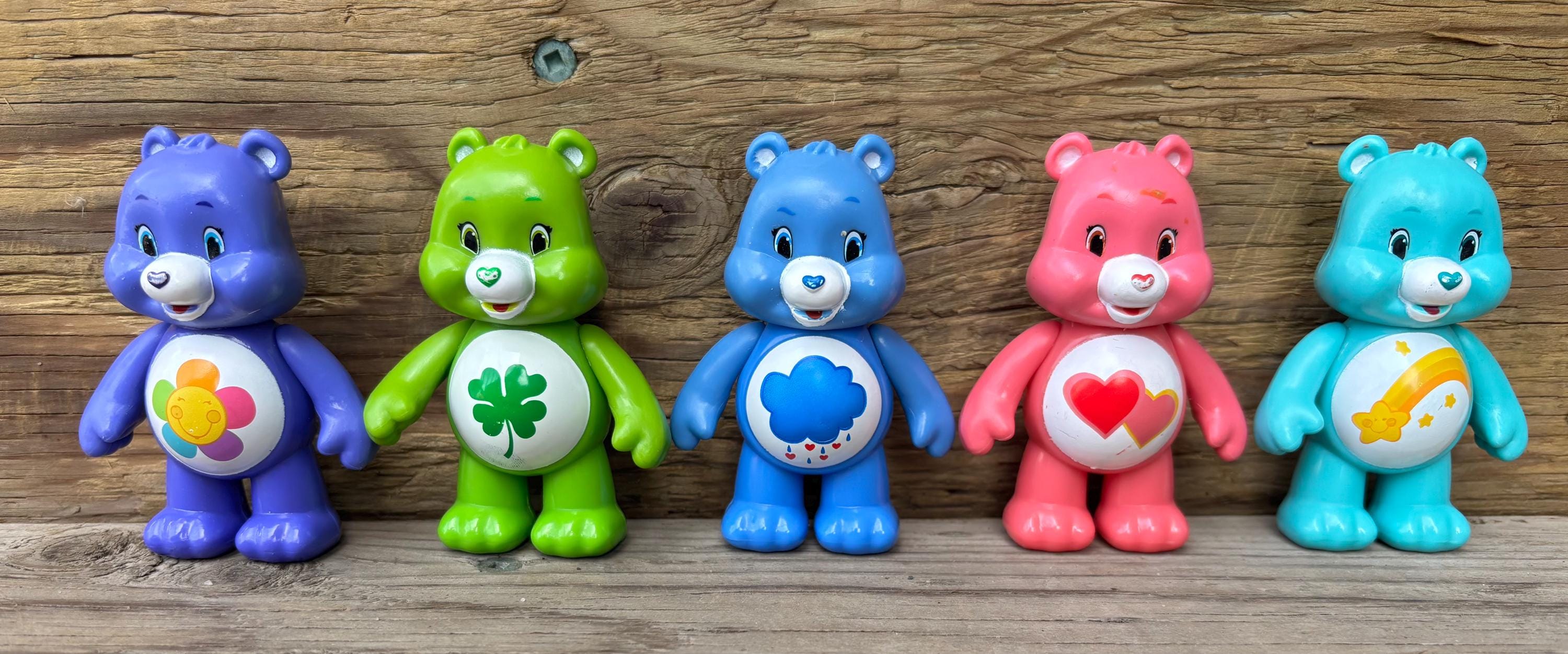 ケアベアフィギュア 高さ3インチ 可動式アーム、ハーモニーベア