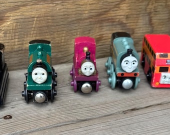 Trenes de madera antiguos de Thomas y sus amigos. Elija entre:
