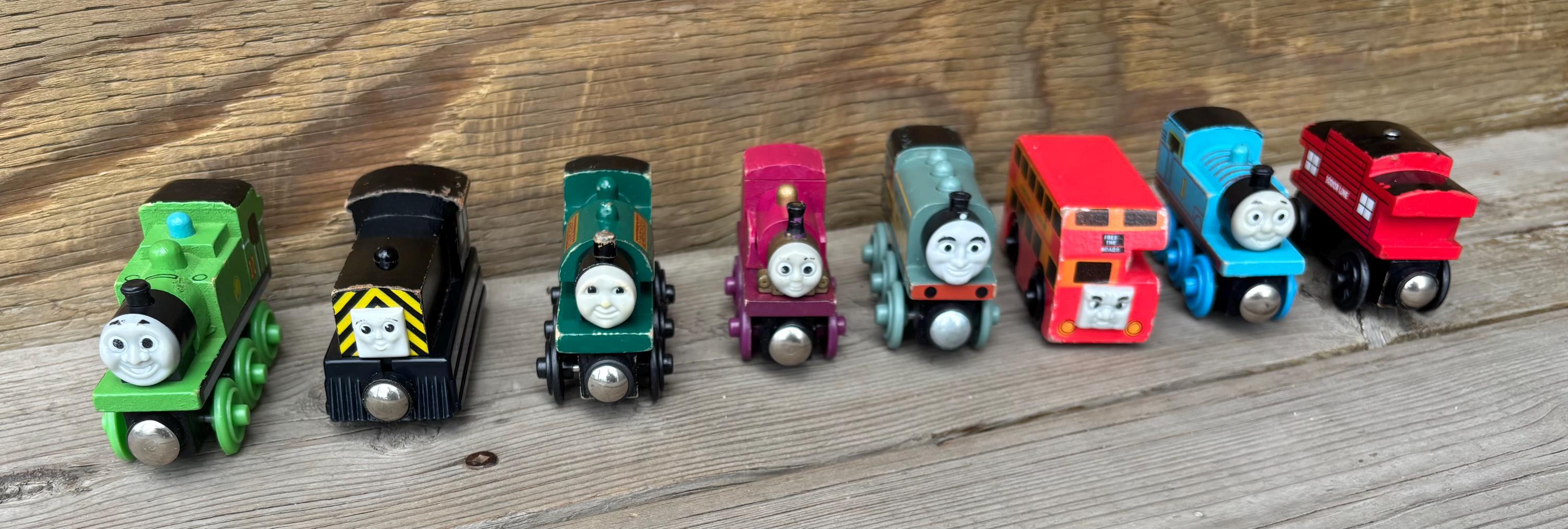 ビンテージきかんしゃトーマス木製列車 選択: - Etsy 日本