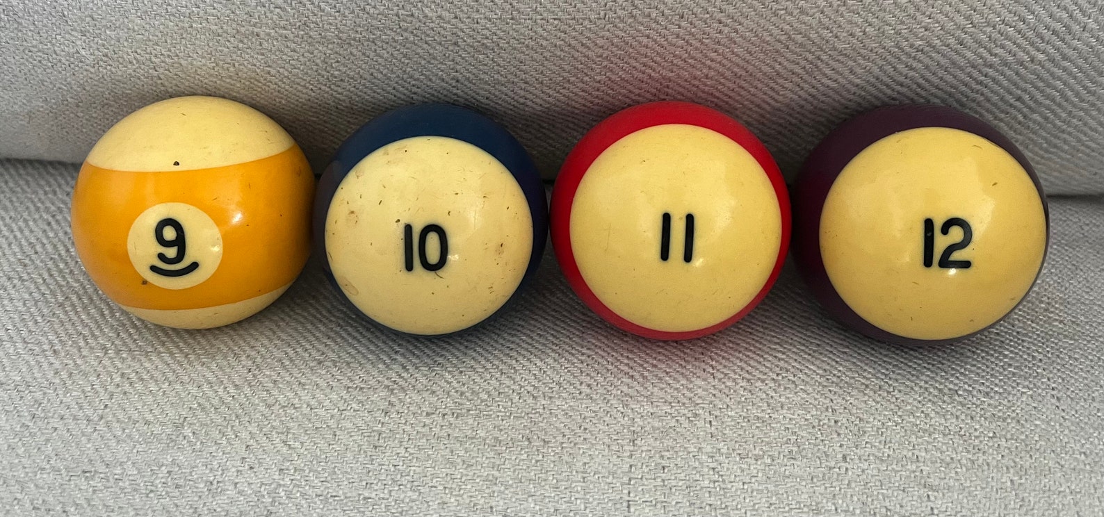 Vintage Billiards Pool Balls Each Sold Separately MCM Bakelite Pool ...