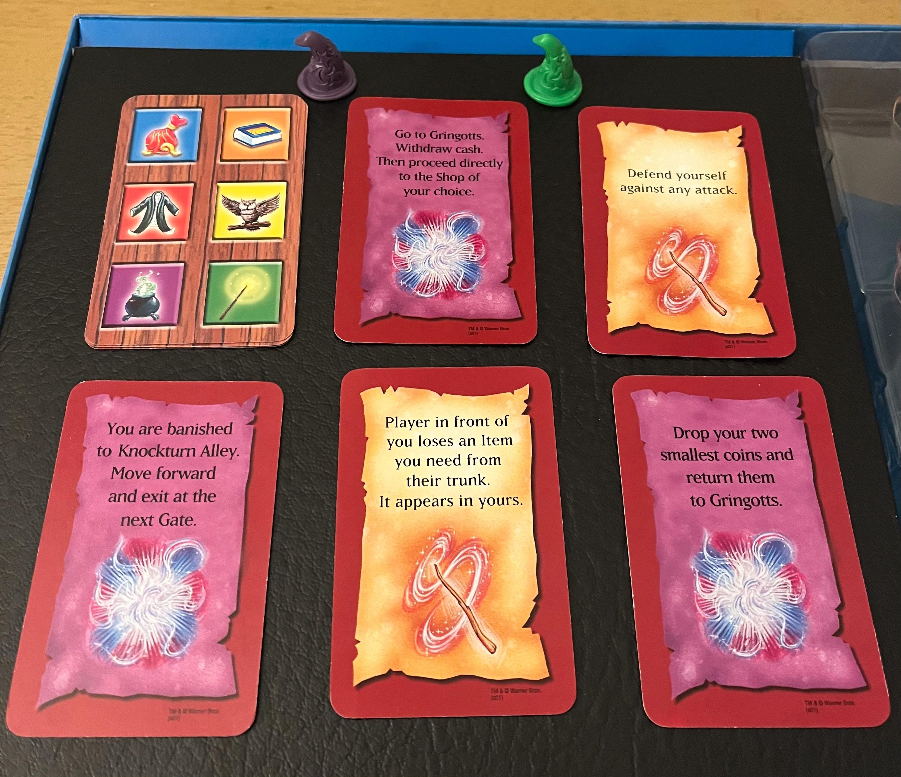 Jeu De Société Harry Potter – Le Chemin De Traverse – Mattel 2001 – Complet ?