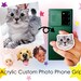 High-Quality Acrylic Custom Photo Phone Holders, Personalized gift, pet, mom, friends, birthday picture, Father's day, baby, pet