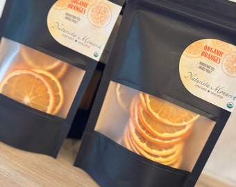 Dried Oranges, Organic, Vegan, Dehydrated