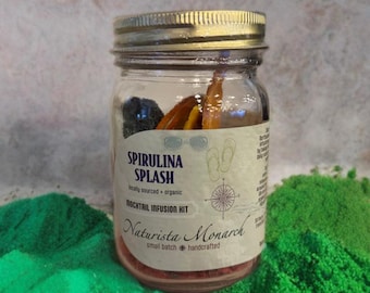 Spirulina Splash - Mocktail Infusion Kit - Organic and Locally Sourced Ingredients