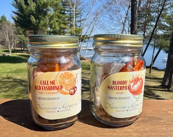 Wisconsin Cocktail Kit – Old Fashioned & Bloody Mary Infusion Jars