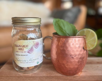 Figgin Great Mule - Organic Handcrafted Northwoods Cocktail Infusion Jar