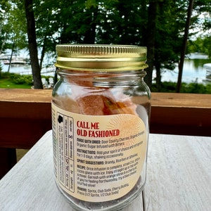 Old Fashioned - BEST SELLER - A True Wisconsin Northwoods Cocktail Infusion Kit - Handcrafted - Organic and Locally Sourced Ingredients image 5