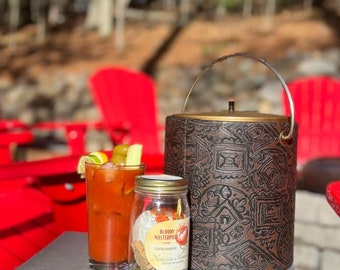 Bloody Mary - Northwoods Handcrafted Cocktail or Mocktail Infusion Jar - Overnight Bloody Masterpiece