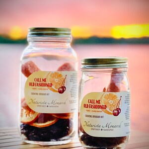 Old Fashioned - BEST SELLER - A True Wisconsin Northwoods Cocktail Infusion Kit - Handcrafted - Organic and Locally Sourced Ingredients image 3