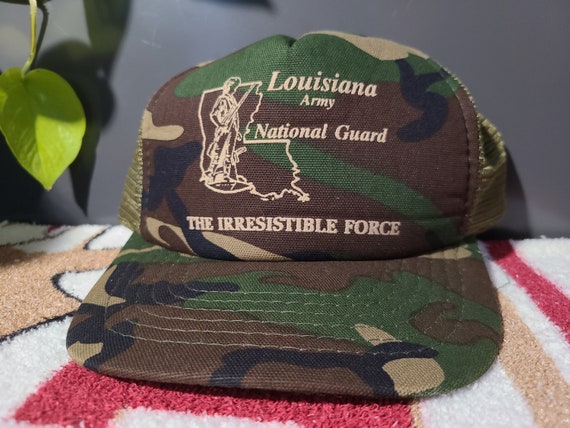 90's Louisiana Army National Guard Hat 