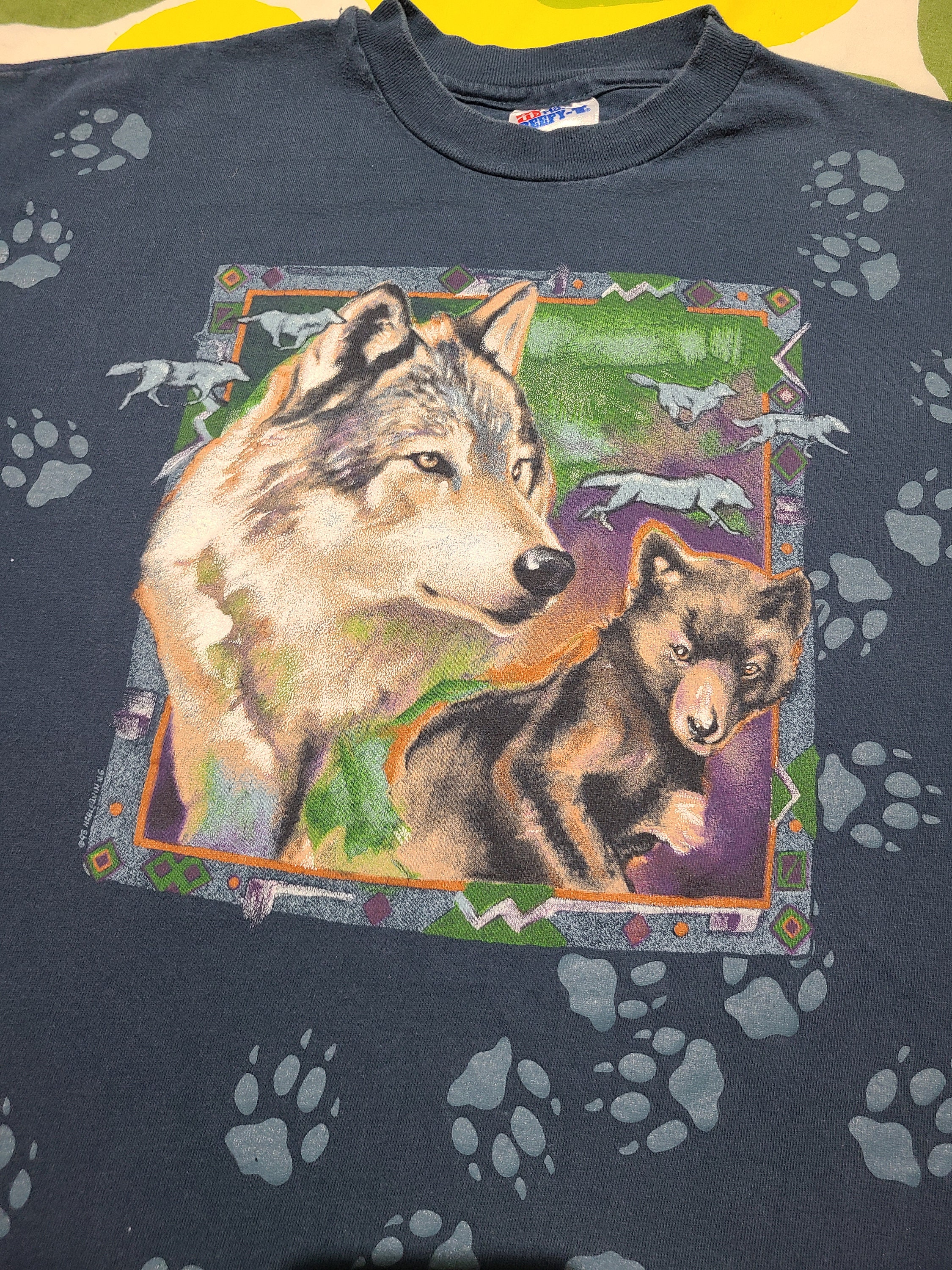国内正規品】 あいみょん着用 Habitat Tシャツ XL Tee Wolf Nature T 国内正規品】 あいみょん着用 Habitat Tシャツ XL Tee Wolf Nature T