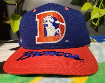 Denver Broncos Hat - Etsy