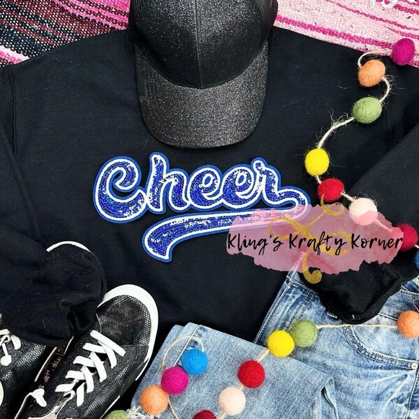 Royal Cheerleader Shirt Etsy