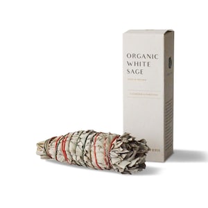 Organic White Sage Smudge Stick - Medium