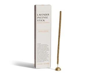 Hand-Rolled Lavender Incense Sticks