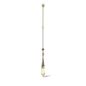 Citrine Crystal Divination Pendulum