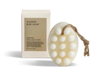 Hinoki + Shea Butter Bar Soap