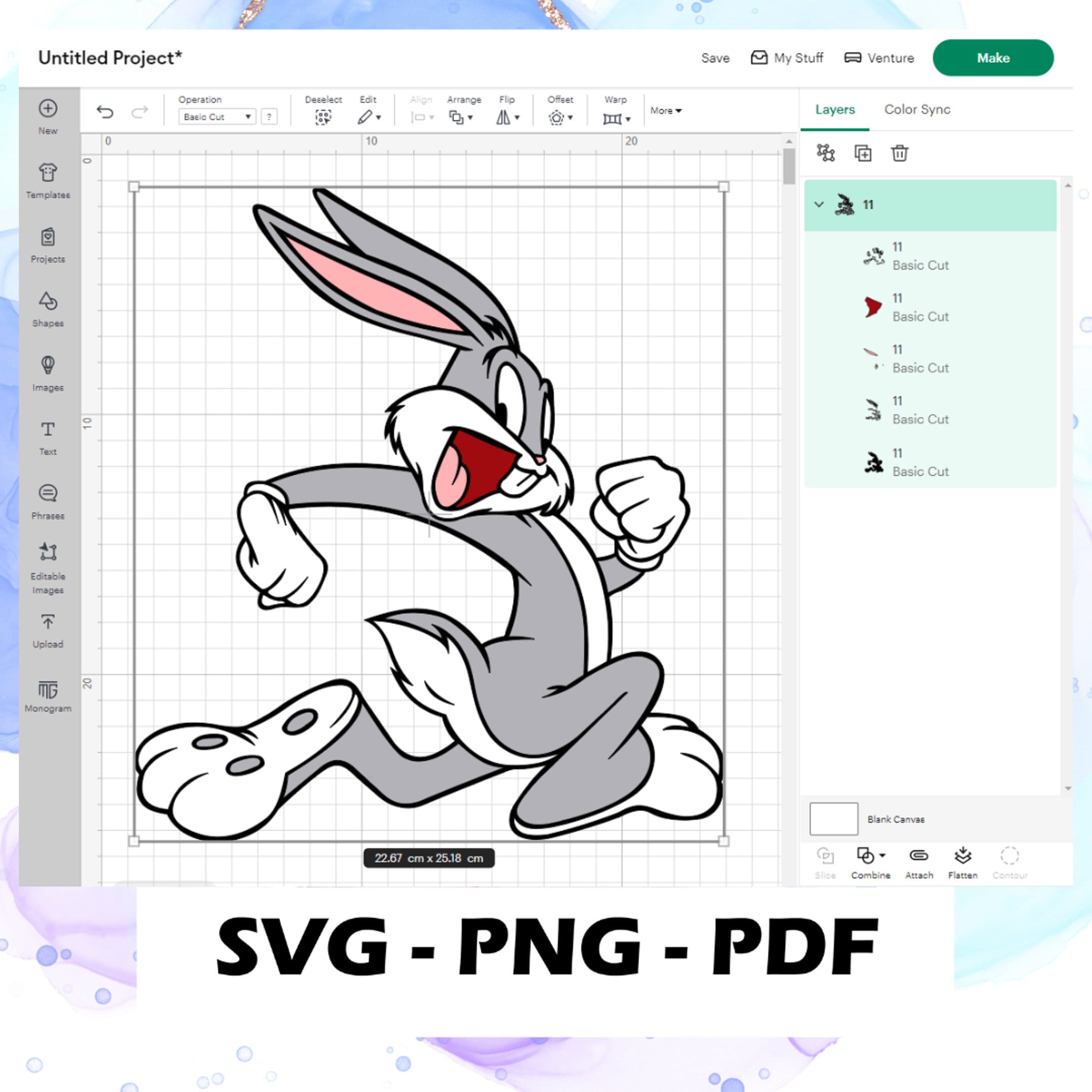 Rabbit 3, Rabbit Svg, Rabbit Png, Rabbit Pdf, Cricut Bunny Svg, Bunny ...