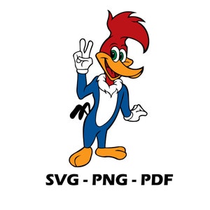 Woodpecker - 1, woodpecker svg, woodpecker pdf, woodpecker png, woodpecker CriCut, Woody svg