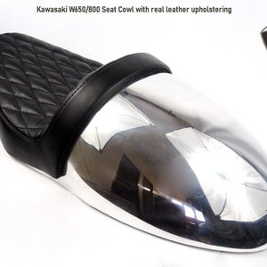 Kawasaki W650/W800 – Aluminium Seat Cowl