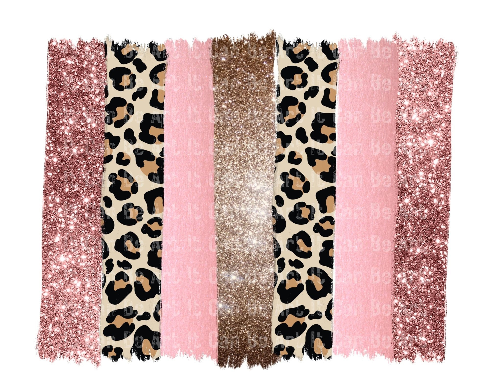 Leopard Animal Print Wallpaper in Blush Pink