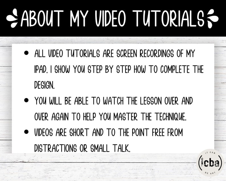 Procreate Lessons for Beginners How to Make Design Elements Etsy