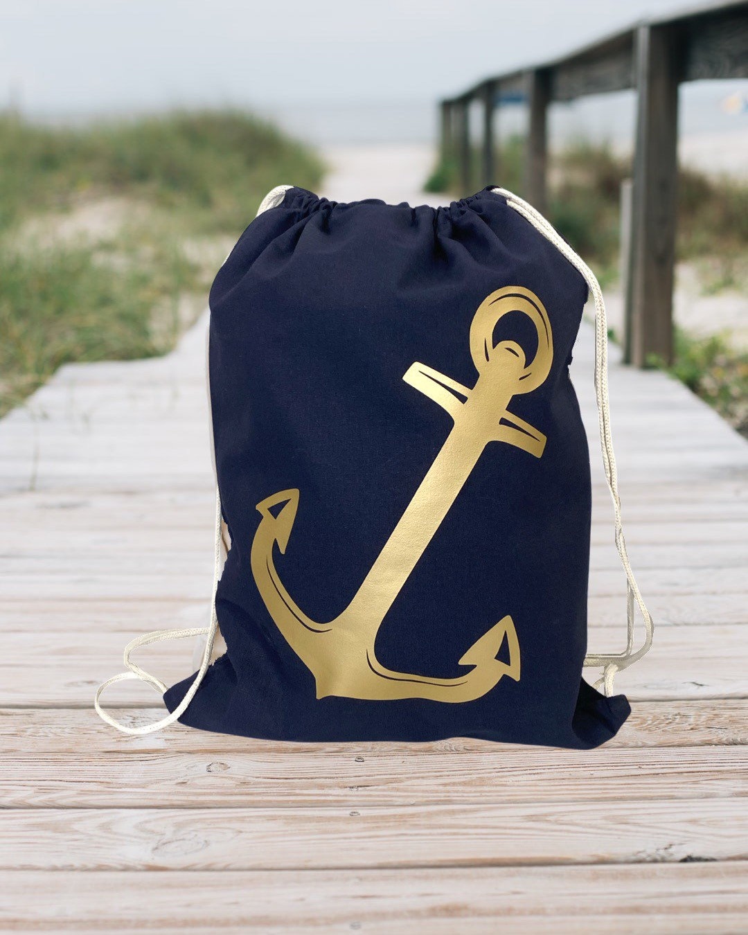 Drawstring backpack canvas material very nautical Amazon.com | TBF Cotton Canvas Drawstring Backpack with  main image 3