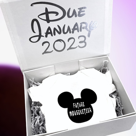 Disney Baby Announcement - Etsy