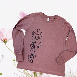 Stay Wild Long Sleeve Children&#39;s Shirt