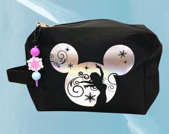Frozen Inspired Multi Purpose Zippered Bag Pouch Functional Cosmetic Pouch Travel Bag Kids Gift School Desk Organizer Disney Lover