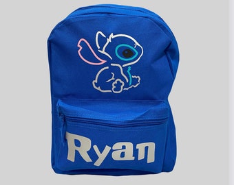 Personalized Stitch Inspired Backpack