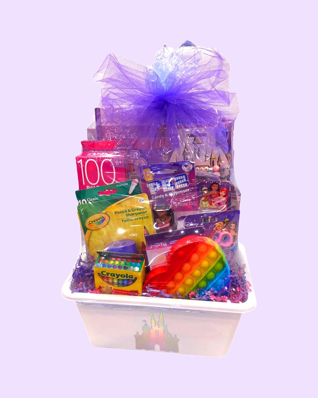 Princess Themed Gift Basket / Ultimate Disney Princess Gift Etsy