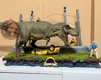 Jurassic Park figure,Jurassic Park statue,Jurassic World figurine,Jurassic Park Diorama