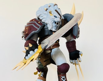 Rengar League of Legends Figure,Rengar Statue,Lol Heroes