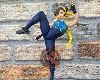 Handmade Chun-Li Street Fighter Figure
