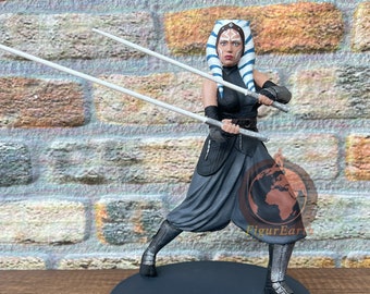 Handmade Ahsoka Statue, Star Wars Figure