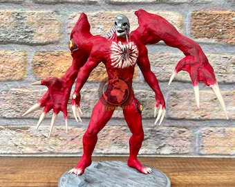 William Birkin Figure, William Birkin Statue, Resident Evil Collectible, RE2 Figurine, Handmade Horror Game Figure, Gamer Gift