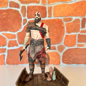 Kratos figure,Kratos figurine,God of war Kratos,Kratos statue