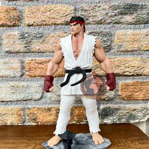 Ryu figure,Ryu Street Fighter,Street Fighter Figure,Ryu Figurine,Street Fighter Statue