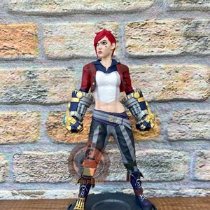 Vi League of Legends figure,Vi statue,Vi figurine,LoL figure,League of Legends,Jinx figure