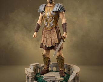 William Wallace Figure, Braveheart Statue, Scottish Hero Collectible, Handmade Movie Figurine, Historical Character Decor, Gift