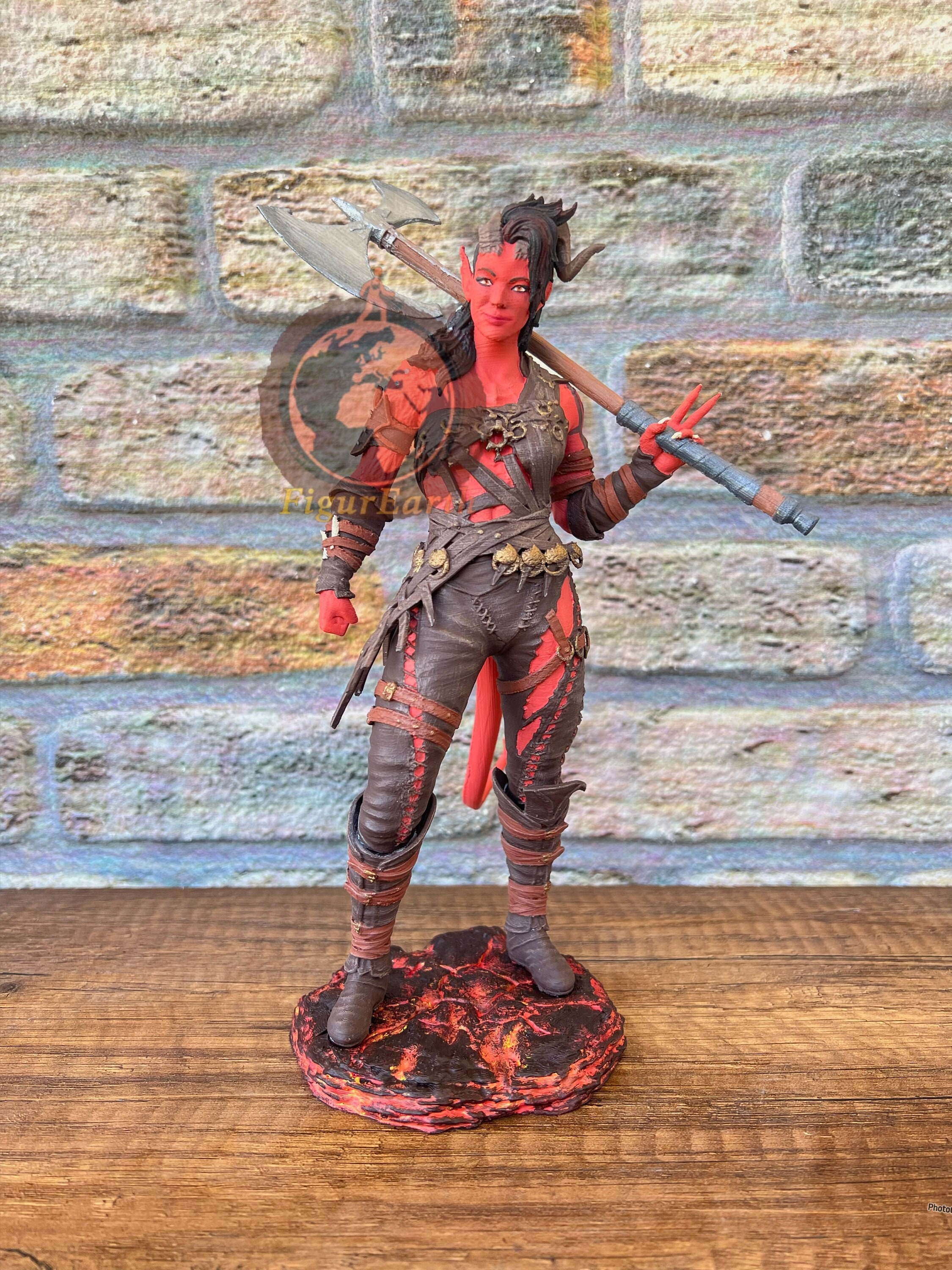 Karlach Baldur's Gate 3 Statue | Handmade BG3 Collectible | Gamer Gift - Etsy Karlach Baldur's Gate 3 Statue | Handmade BG3 Collectible | Gamer Gift - Etsy