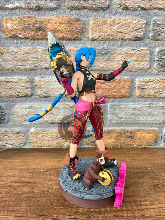 手作りのジンクスフィギュア、リーグ・オブ・レジェンドのスタチュー