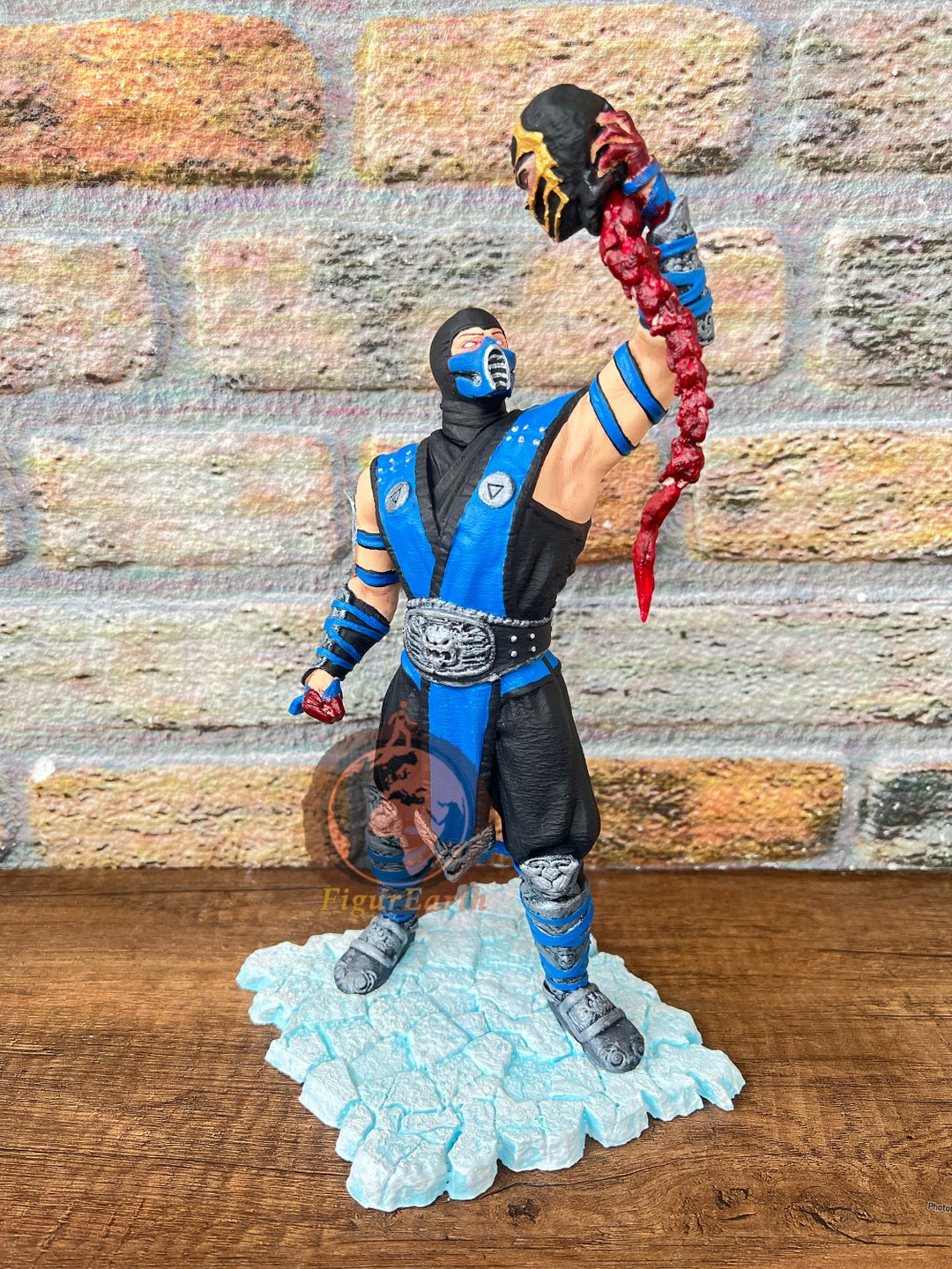 モータルコンバット 限定豪華版 ブックエンド スタチュー フィギュア サブゼロ モータルコンバット 限定豪華版 ブックエンド スタチュー フィギュア