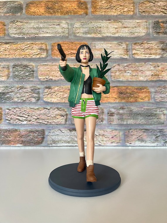 Mathilda Leon Figure 25 Cm - Etsy Mathilda Leon Figure 25 Cm - Etsy
