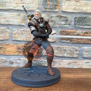 The Witcher figure,Geralt Figure,Witcher diorama,witcher figurine,ciri figure,yennefer figure