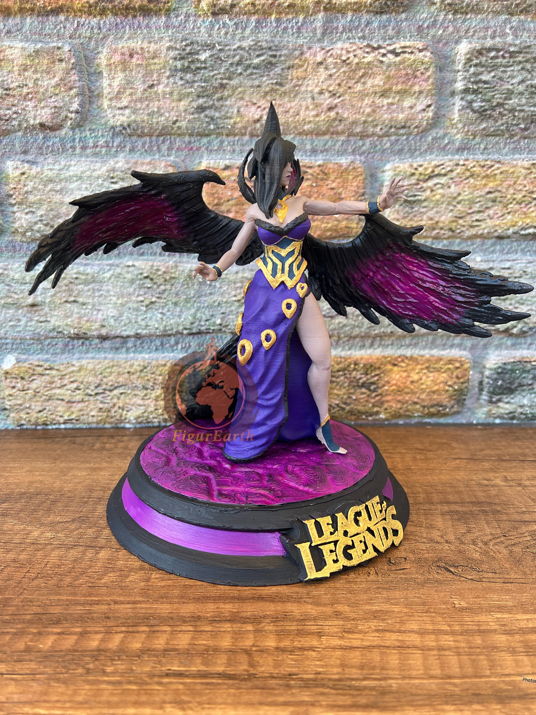 Handmade Morgana Figure: League of Legends Figurine - Etsy