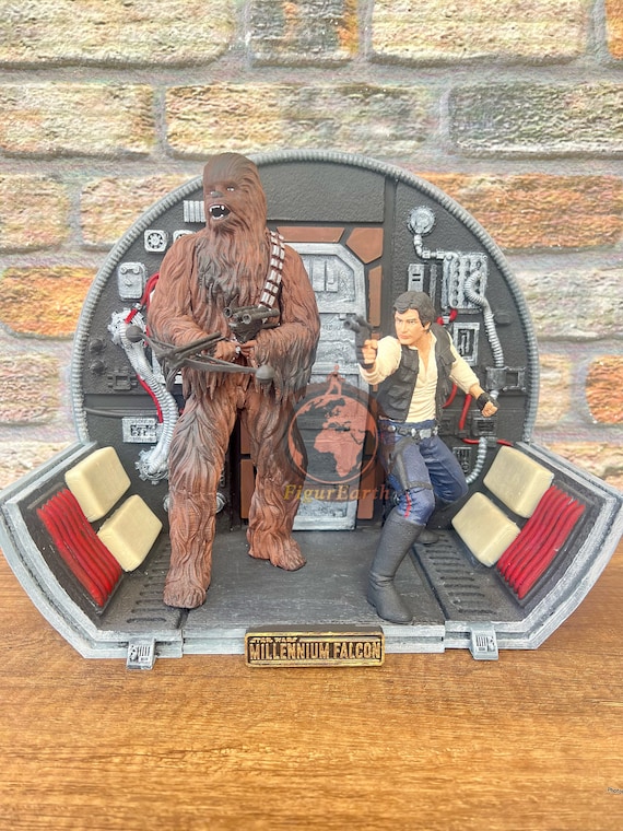 スターウォーズジオラマ B ハン、ソロ&チューバッカ Amazon | スター・ウォーズ ジオラマ 第2弾 B ハン・ソロ