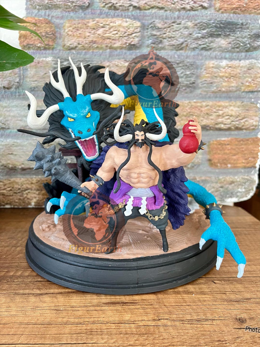 Kaido One Piece Anime Figure - Etsy